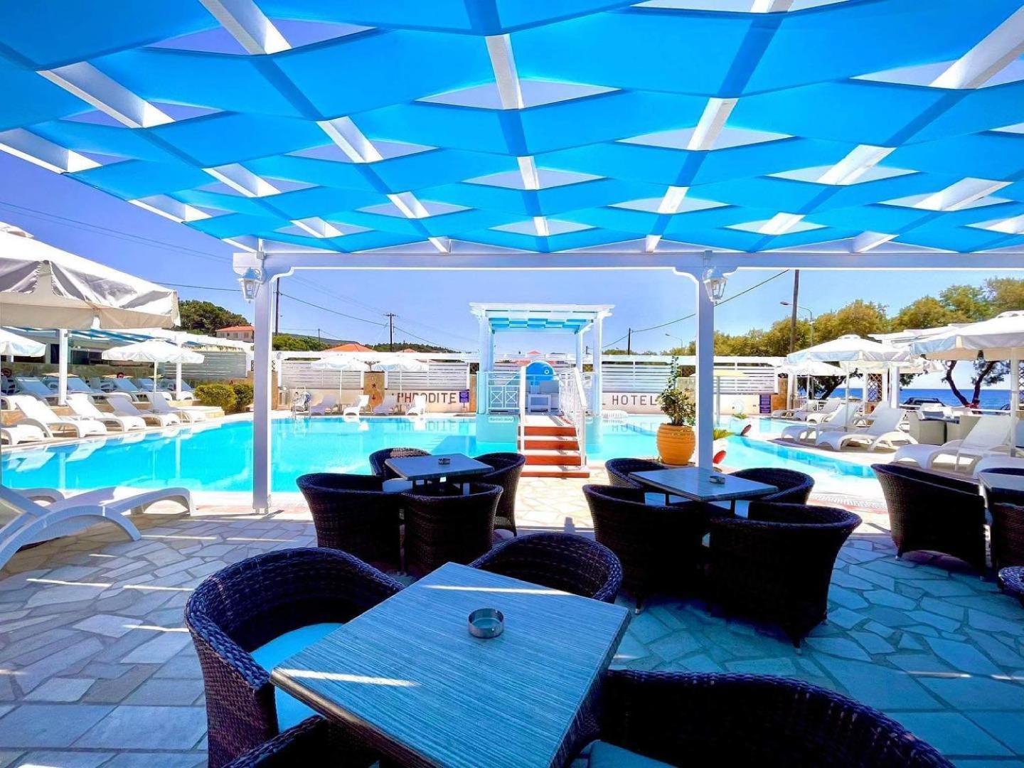Aphrodite Beach Hotel Vatera Buitenkant foto